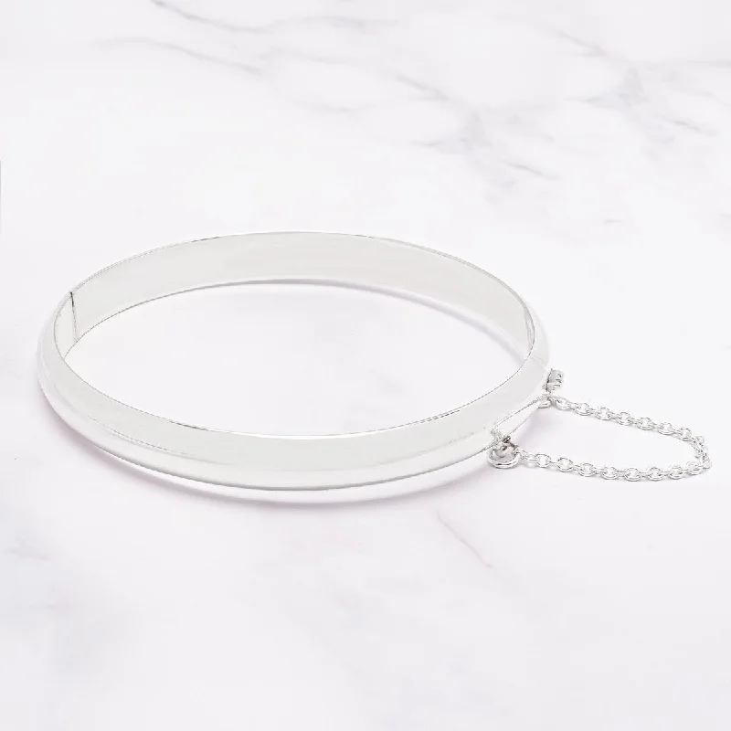 Victoria Townsend .925 Sterling Silver Classic Bangle Bracelet