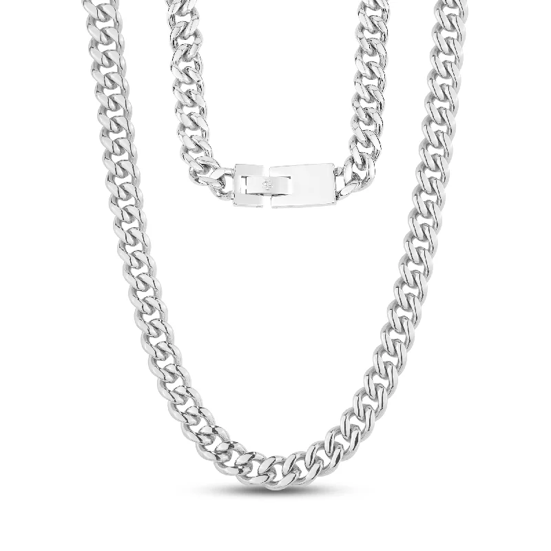 8mm Cuban Link Engravable Chain