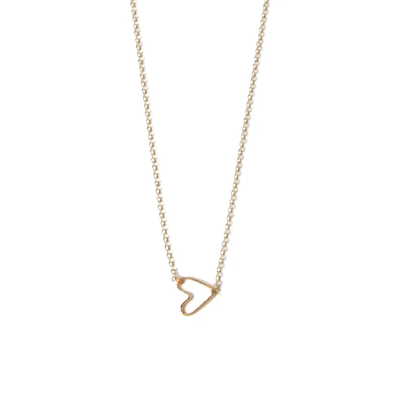 Open Heart Necklace