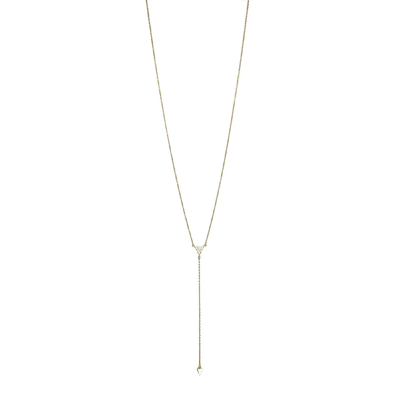 Sparkle Triangle Lariat