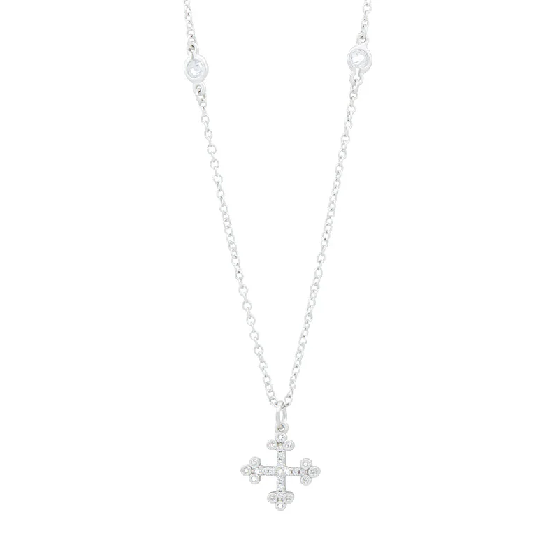 Freida Rothman Cross Pendant Necklace