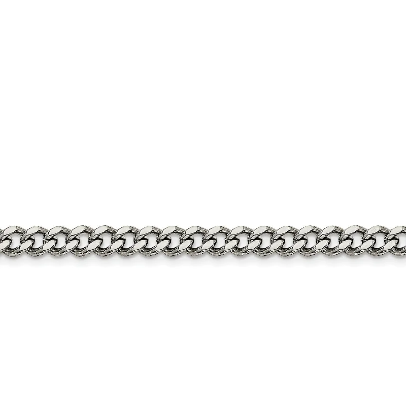 Stainless Steel 6.75mm 24in Curb Chain