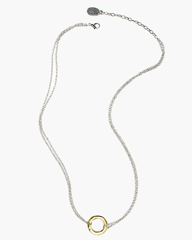 Thera Delicate Ring Necklace